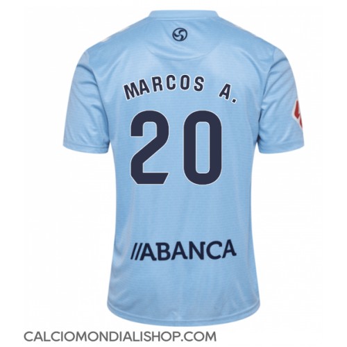 Maglie da calcio Celta Vigo Marcos Alonso #20 Prima Maglia 2024-25 Manica Corta